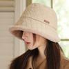 Fisherman Hat For Women Thick Plush Waterproof Winter Casual Sun Hat