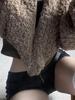 Black Low-Waist PU Leather Ultra-Shorts for Women - Summer 2026 Arrival
