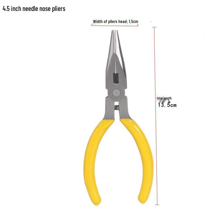 Yushuo Multi-functional Pliers: Nozzle, Needle-Nose, Wire Cutters, and Diagonal Pliers for Household and Industrial Use.