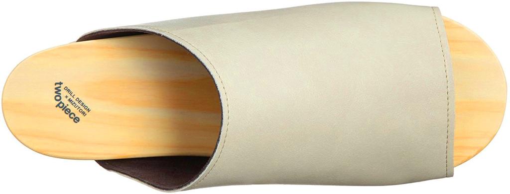 Mizutori two piece Piece Drill Design by DRILL DESIGN mizutori geta made in japan m×d (Two Design) (gray, L)