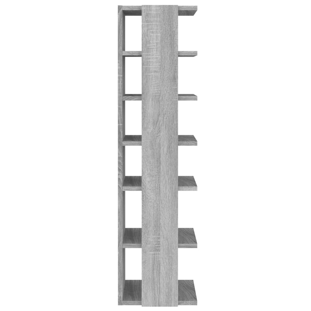 Shoe Racks 2 pcs Grey Sonoma 27.5 x 27 x 102 cm Particleboard