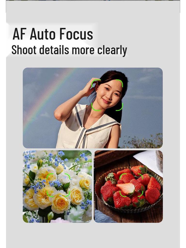 High-Definition Mirrorless Digital Camera for Outdoor and Home Use, Ideal for Students and Events