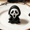 Unique Skeleton Table Ornament Mini Screaming Figurine, 3D Printed Collectible Durable PLA Figure Ornament, Creepy Statue for Desktop Shelf