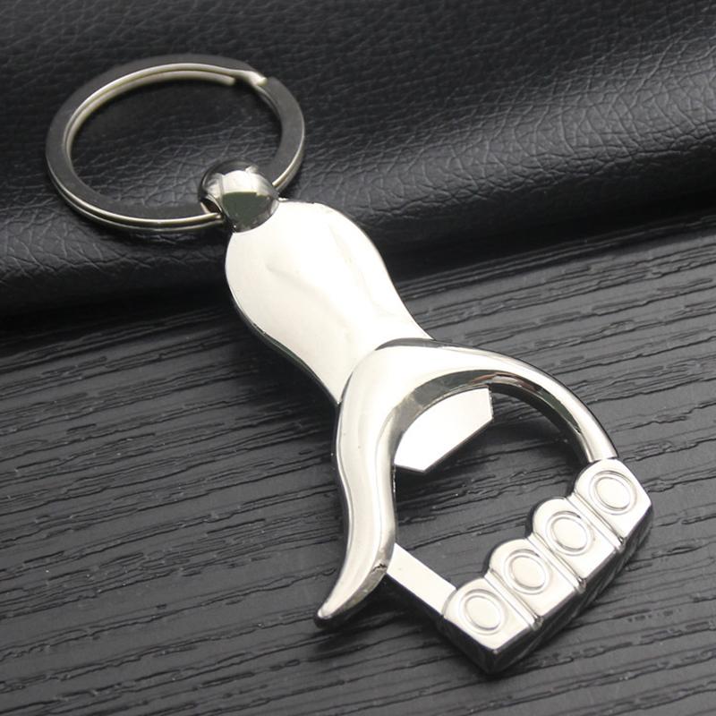 Metall Schlüsselanhänger Flaschenöffner Hand/Fuß Flaschenöffner Schlüsselanhänger Metall Auto Schlüsselring