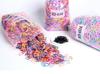 Elastici Colorati ad Alta Elasticità Piccoli per Bambini - Elastici di Gomma Usa e Getta in Confezione Bulk