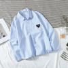 2023 Summer Unisex Striped Long Sleeve Lightweight Love Shirt