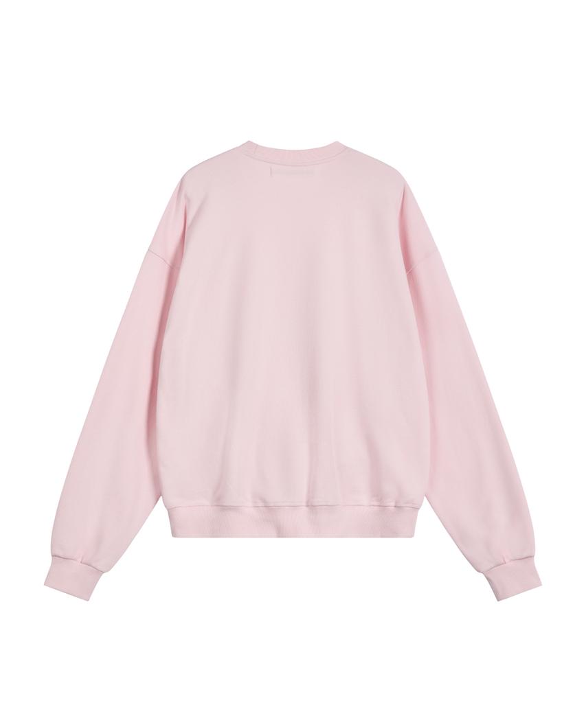 REST&RECREATION Oversized Logo Sweatshirt - Pink
