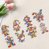 8 Pcs Diamond Art Stickers Cartoon Diamond Mosaic Sticker Diamond Art Painting Sticker Kits for Beginners Adults DIY Crafts