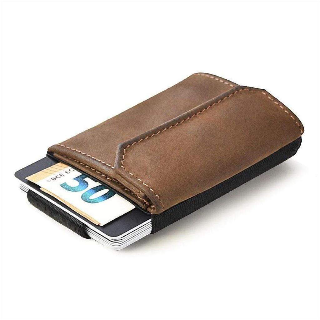 Jaimie Jacobs NANO BOY POCKET Compact Wallet [Official Import] (Exclusive Japan Distribution) (Dark Brown (Buffalo Leather)
