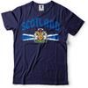 Seidenstraße T-Shirts Schottland T-Shirt Schottische Flagge Wappen Herren T-Shirt