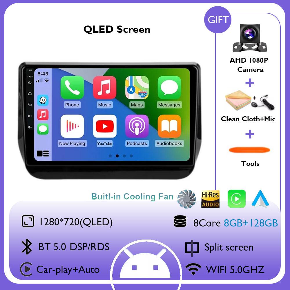 Car Radio Android 14 Multimedia Navigation Wireless Carplay Auto Stereo Screen For Hyundai H1 2 Grand Starex TQ 2017 - 2022