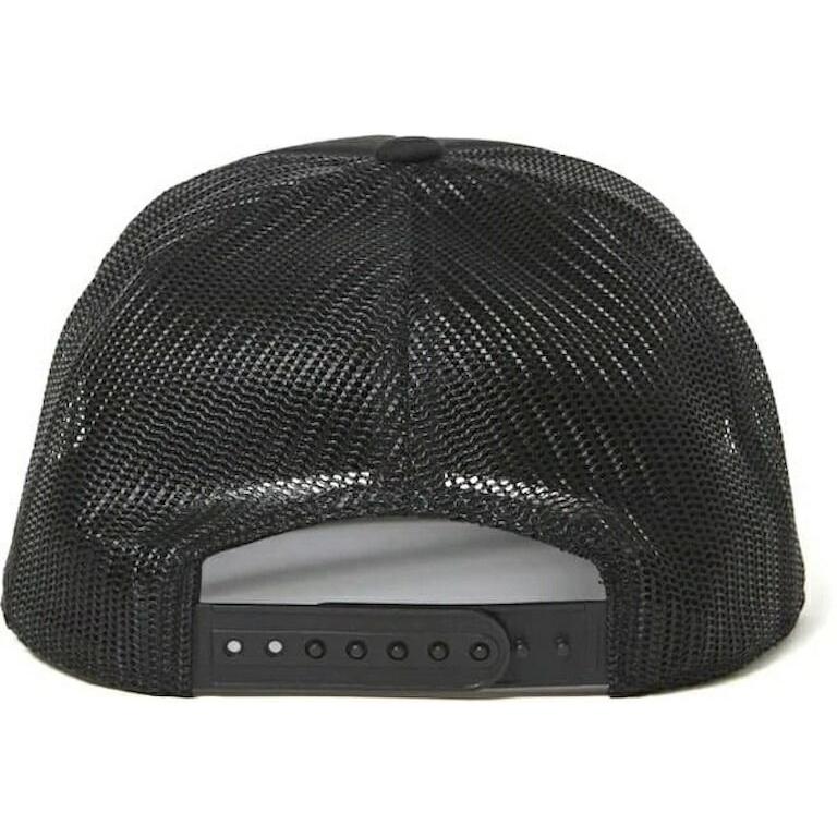 Used Brixton Grade Mesh Hat Cap Black/Black Cap Free Shipping