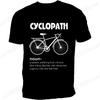Summer Unisexs TShirt Tops Short Sleeve Fashion Unisex Tshirt Cyclopath Funny Cycling Bicycle Cyclist Unisexs TShirt Casual Clothing