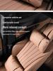 Compatible with 25 Zeekr 001 models: Nappa Leather Headrests, 007GT Lumbar Supports, and 009 Car Seat Backrests