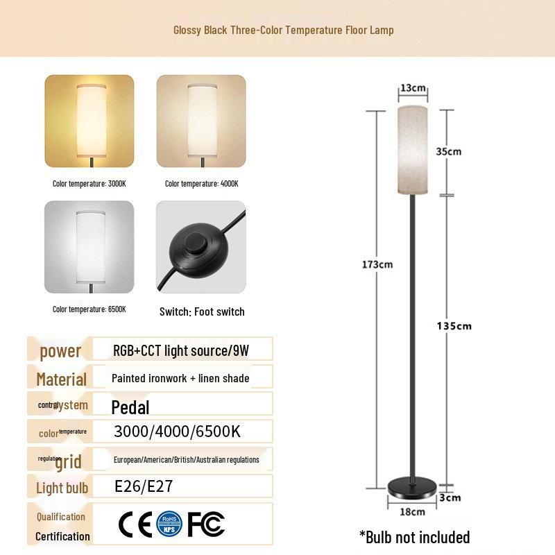 RGB Dimmable LED Floor Lamp for Living Room and Bedroom