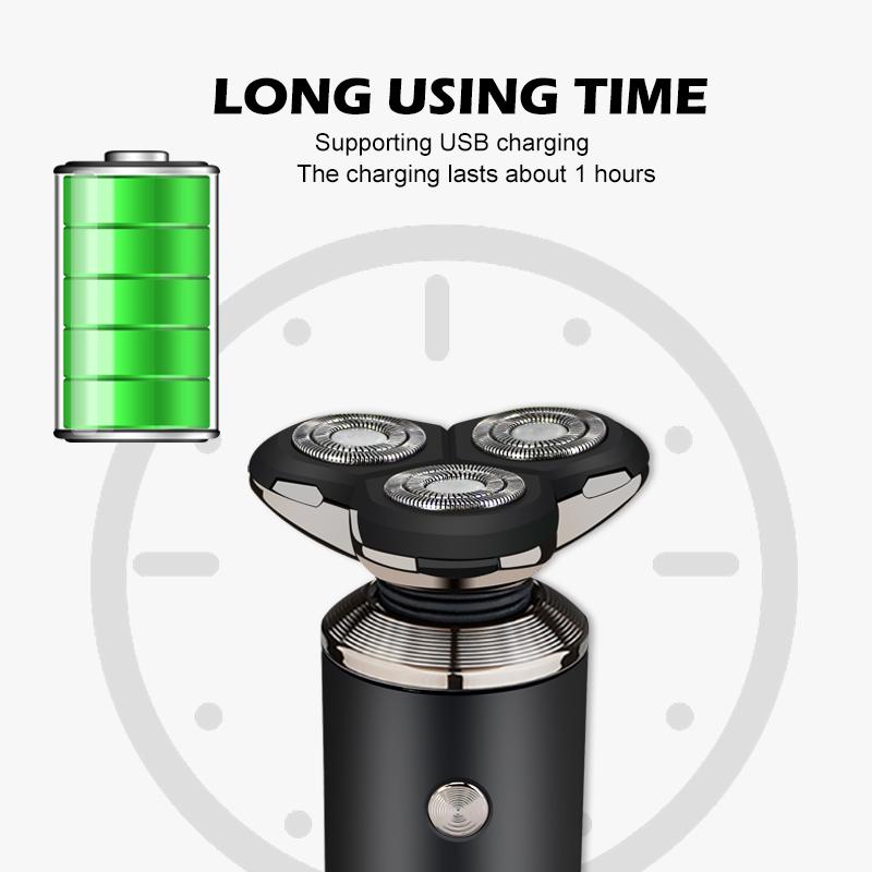 Shaver Enchen BlackStone 4D Electric Shaver Men Washable Type-C USB Rechargeable Shaving Beard Machine