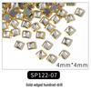 Strass & Perle Miste per Unghie con Fondo Piatto - 100 pz