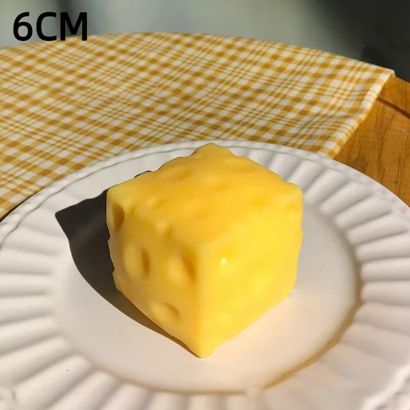 

Jumbo Cheese Cube Stress Squishy Object Large Size Slow Rebound Stress Relief Fidget For Asmr Sensory Anti-Stress Anxiety Relief (As shown-20647)-