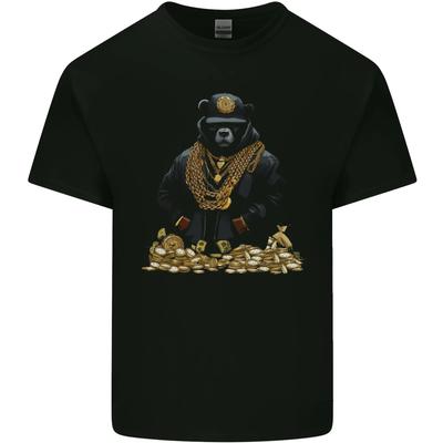 Money Bear Cash Hustle Kids T-Shirt Childrens