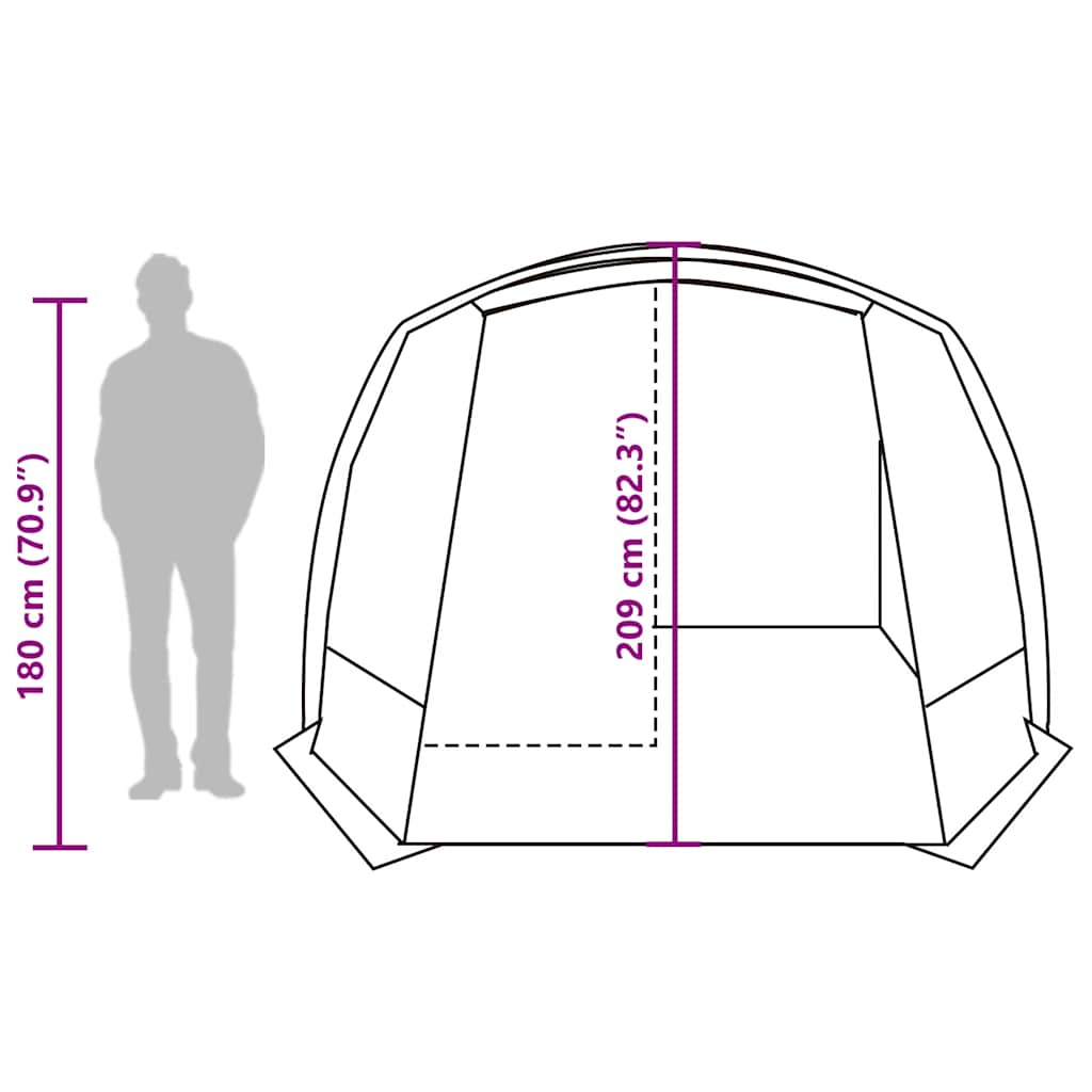 Car Tent Blue Waterproof