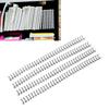 100Pcs Double   Wire Binding Spine 60 Sheet Capacity 3:1 Pitch 34   9.5mm Diameter Set Kit for   Paper