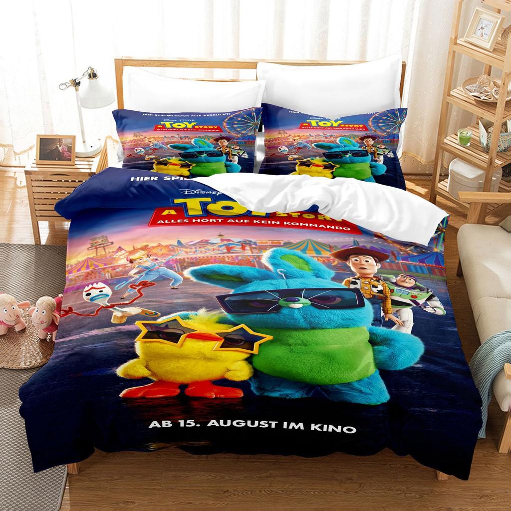 Printed Three-Dimensional 3D Digital Home Textile Three-Piece Children'S Home Textile Kit