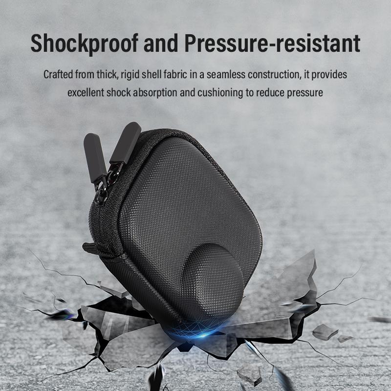 SOONPHO portable camera bag For Dji OSMO NANO action camera storage bag with outdoor anti-drop, safe and portable.