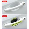 4/8PCS Car Door Handle Reflective Sticker Protection Sticker Door Handle Paint Surface Anti-scratch Reflective Sticker Interior Mirrors 6