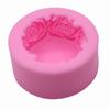 3D Round Rose Flowers Shape Silicone Soap Mold DIY Handmade Soap Molds Soap Making Fondant Cake Candle Molds Craft Decoration