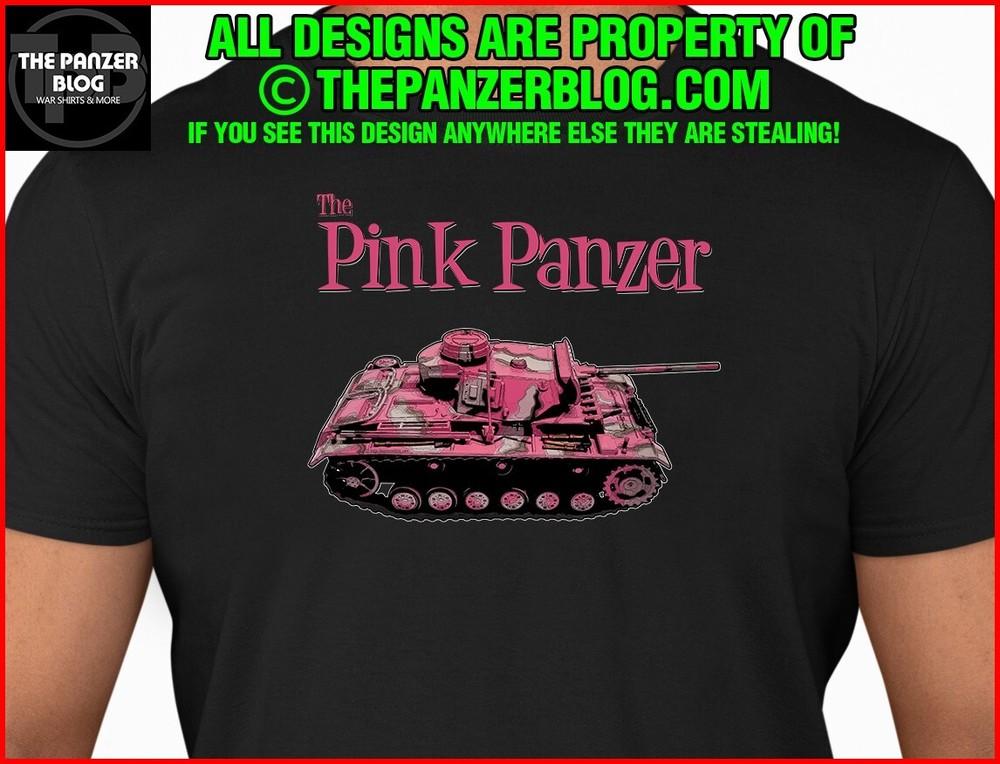 The Pink Panzer Tank III T-Shirt Parody Unisex T-Shirt M