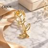 Rose Flower Brooch Hollow Metal Bird Brooch, Golden Silver Plated Lapel Shape Pin, Decorative Accessory for Suits Coats Dresses Bags Pin