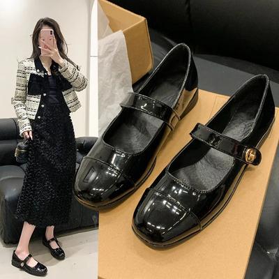 Fashion 2024 New Autumn Elegant Women's Luxury Designer Fashion Elegant Dress Walking Shallow Buckle Low Heels Shoes for Women
