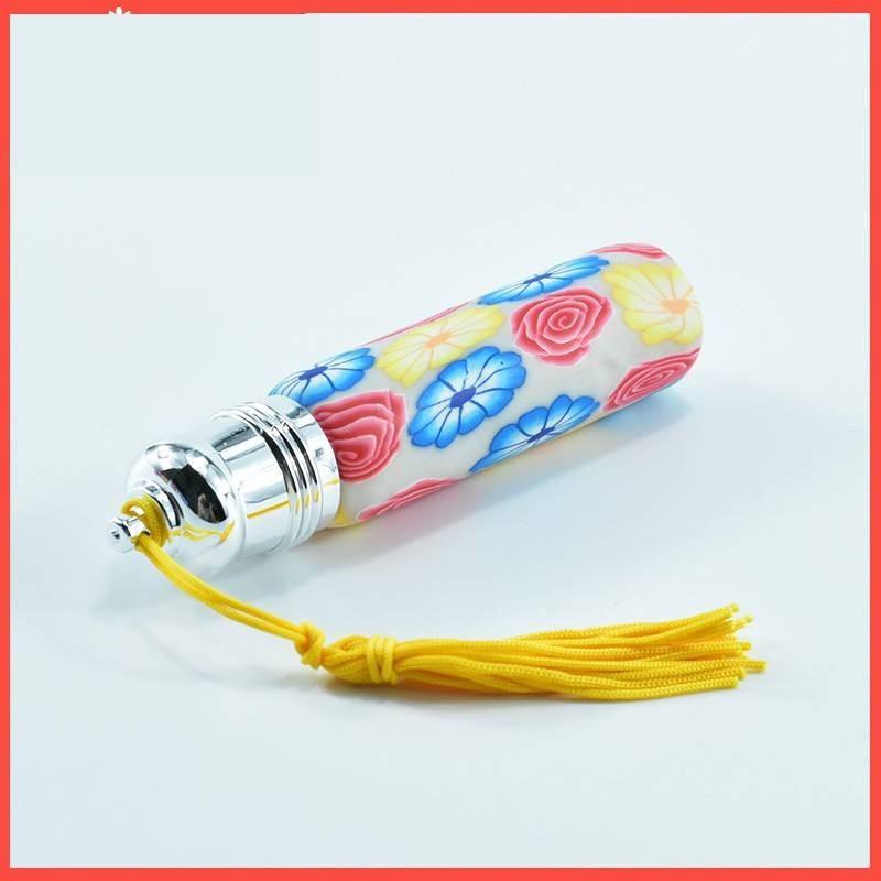 Glass Refillable 6ml Empty Perfume Essential Oil Roll On Roller Travel Bottle