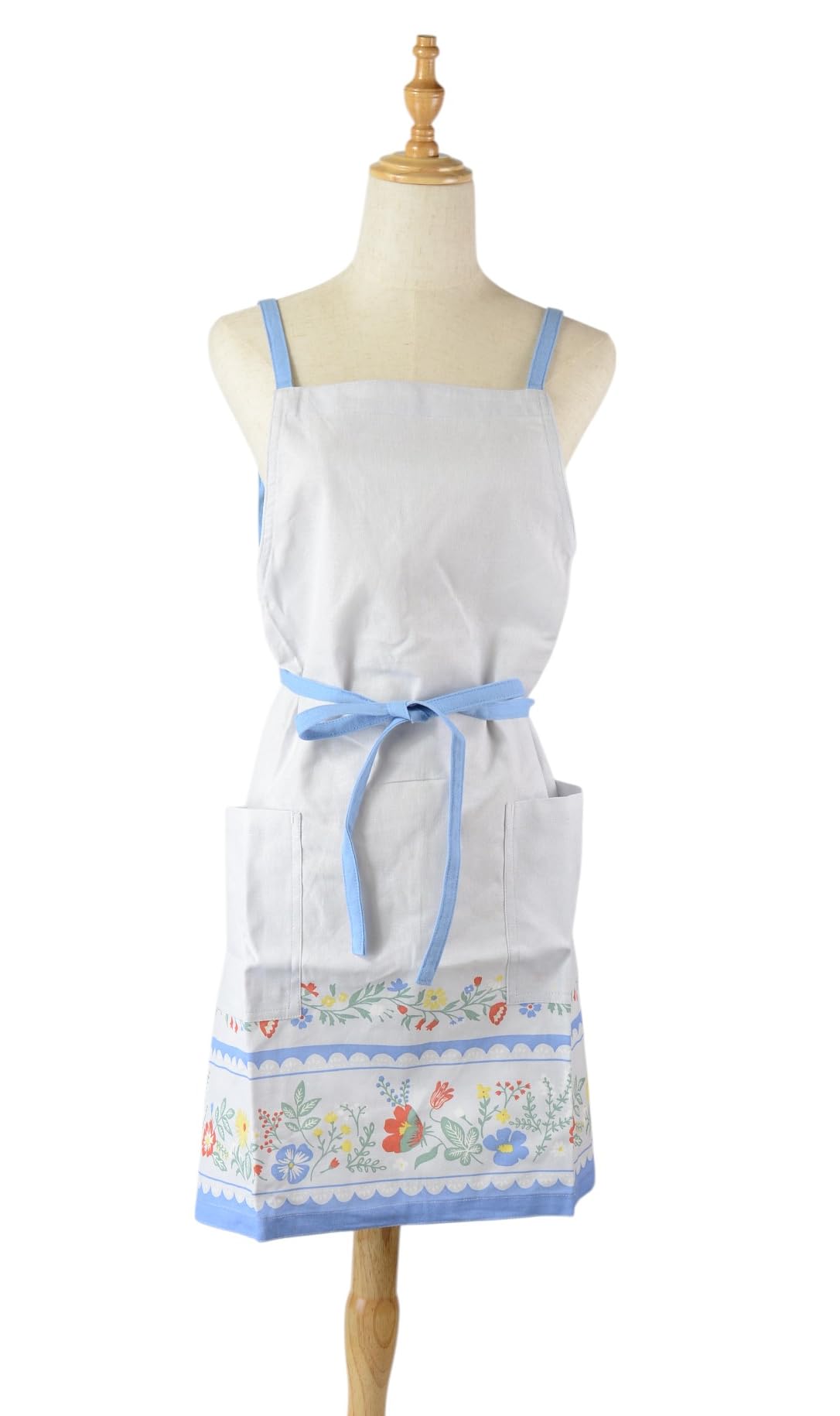 

Friends Hill Short Apron Fleur Marche Gray