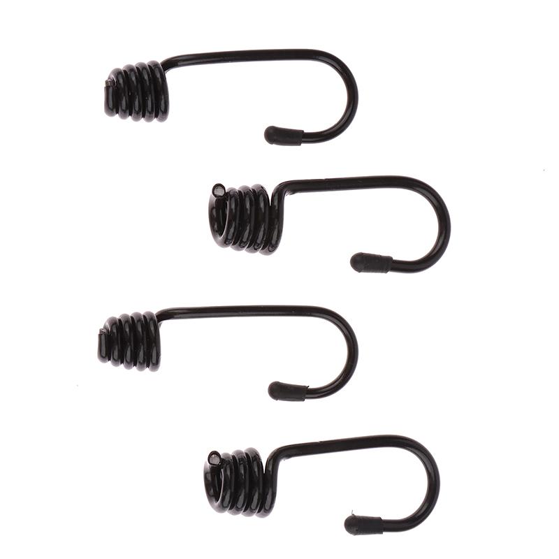 10 Peças Ganchos Espirais Para Tensor Corda Elástica Bungee Amortecedora Marinha Ganchos Para Cintas de Bagagem Amarrações de Lona Toldo Esticável