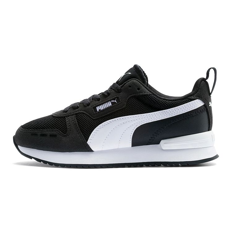 

Puma R78 Jr Black White Kids Sneakers 373616-01 36