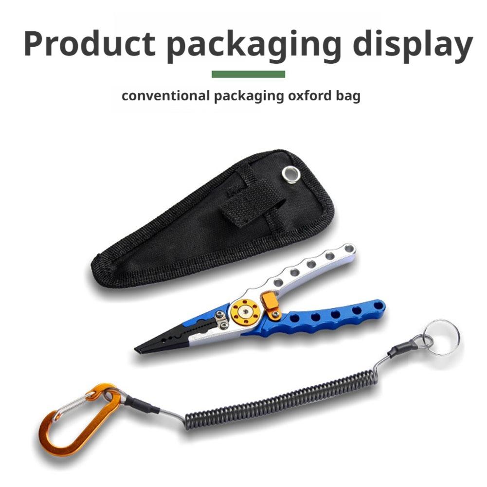 Remover Line Cutting and Split Ring Fishing Tools Aluminum Alloy Fishing Pliers Saltwater Fishing Multitool Hook