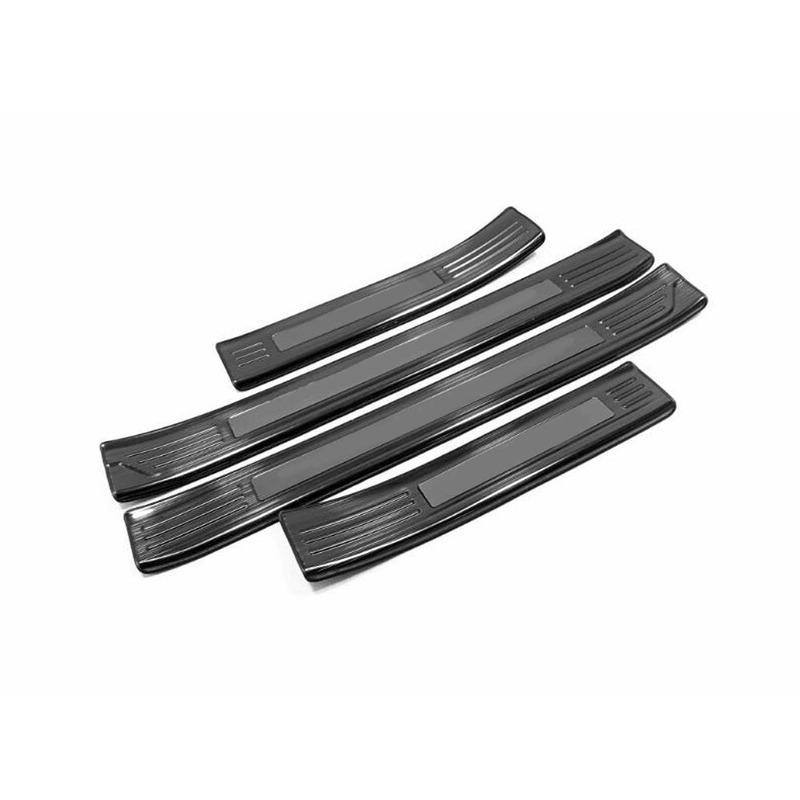 For Mazda 3 Mazda3 Axela M3     Car Stick Stainless Steel Pedal Door Sill Scuff Plate Cover Outside Threshold