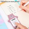 Bear Shaped Mini Calculator Mini Student Calculators Portable Scientific Calculators  Students Gift