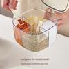 Multi-Compartment Seasoning Box: Kitchen Set with Salt Shaker, Sugar, MSG, and Spices – Four Compartments Included