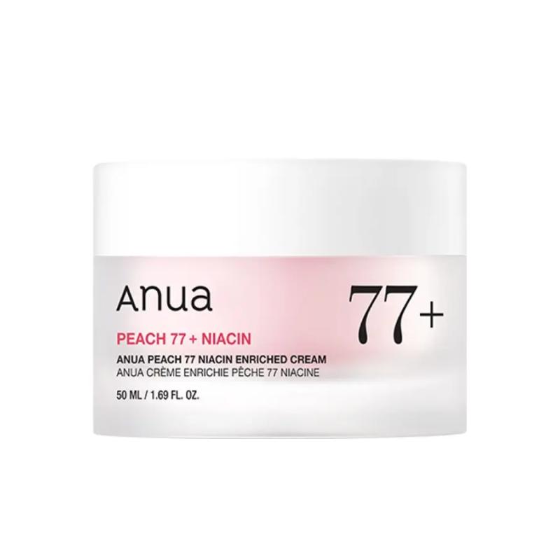 ANUA Peach 77 Niacin Enriched Cream Brightening & Hydrating Moisturizer 50ml