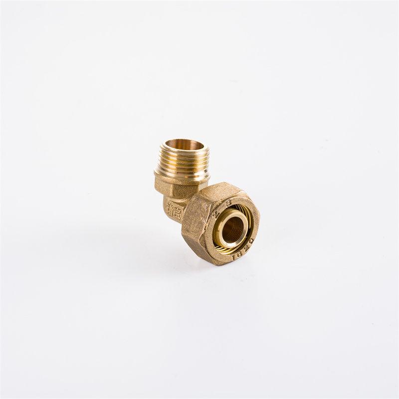 Solar Water Heater Fitting Kit: 1216 & 1620 Pipes, Aluminum-Plastic, Copper Elbows, Internal/External Threads, Tees