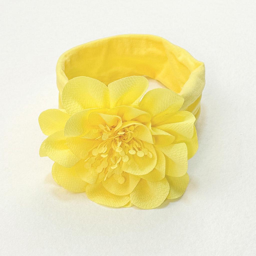 1PC Chiffon Flower Headbands Baby Girls Elastic Nylon Headbands for Baby Newborn Girls Floral Hairbands Party Hair Accessories