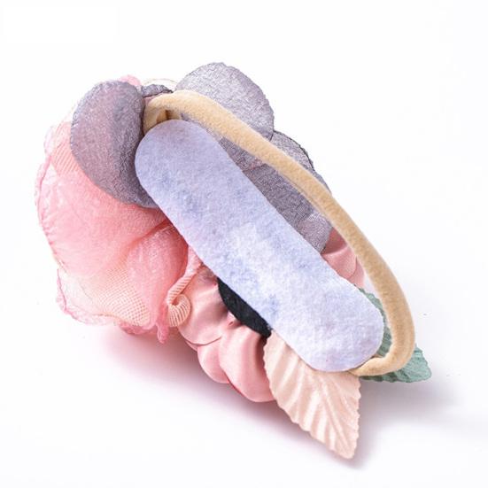 Baby Headband Flower Shape Soft Comfortable Rose Creative Baby Imitation Flower Headband for Infant