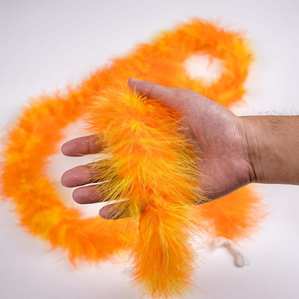 2Meters Colorful Marabou Turkey Feathers Boa 20G High Quality Plumes Shawl For Home Party Wedding Dress Decoration Feather Scarf