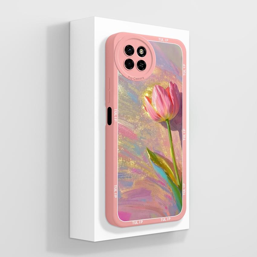 Für itel S23 S24 S25 P55 P65 A70 A80 Liebliches Katzen Handyhülle Kameraschutz Flüssigsilikon Hohe Qualität Anti-Fingerabdruck Hülle Für itel Bumper Capa