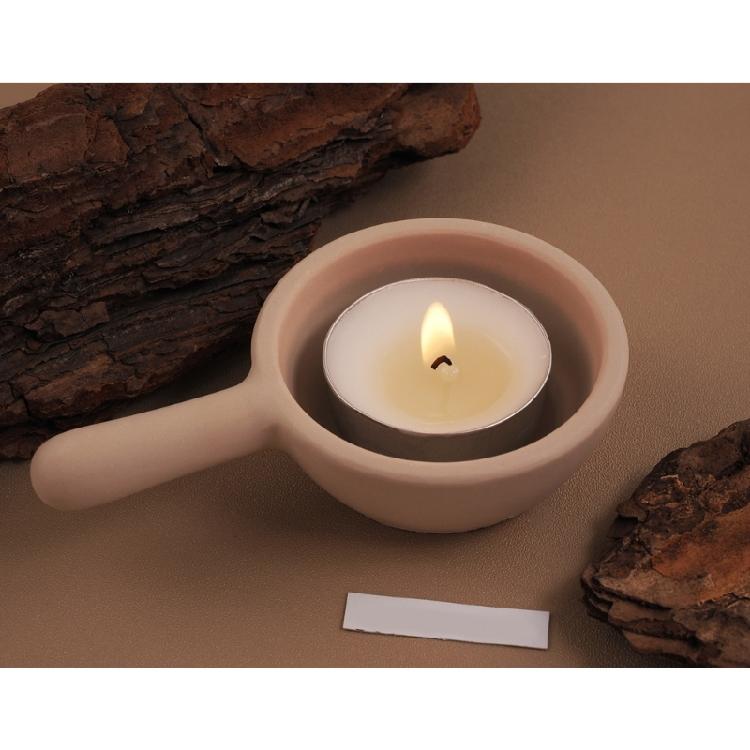 Pans Shape Candle Holder Molds 3D Handle Jar Candlestick Silicone Molds Castings Molds Epoxy Resin Molds Plaster Molds