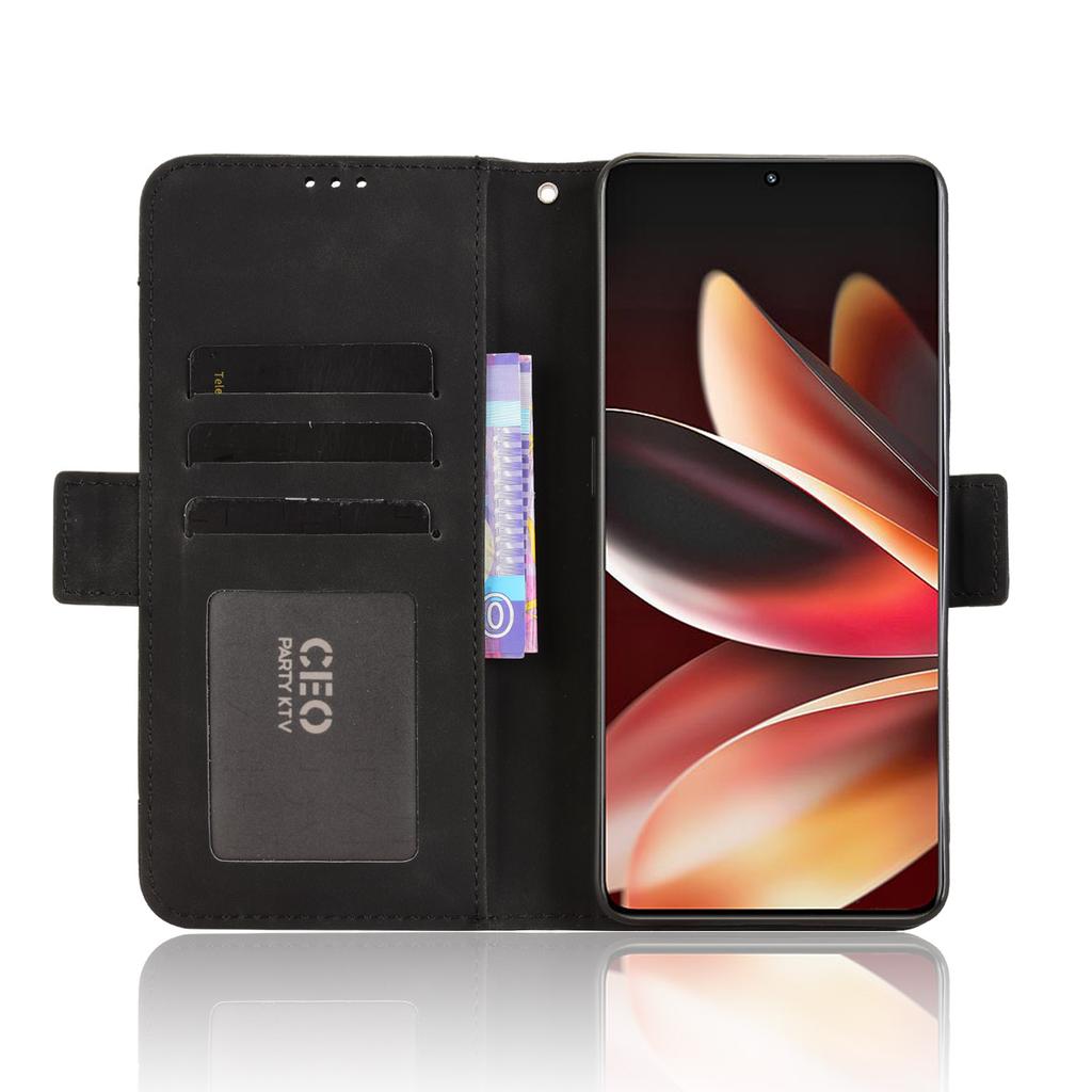 For Meizu Note 16 Leather Case Phone Wallet Cover with Multiple Card Slots