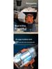 Two-Way Brushless Rechargeable Impact Drill - Compact Lithium Electric Hand Drill & Screwdriver.