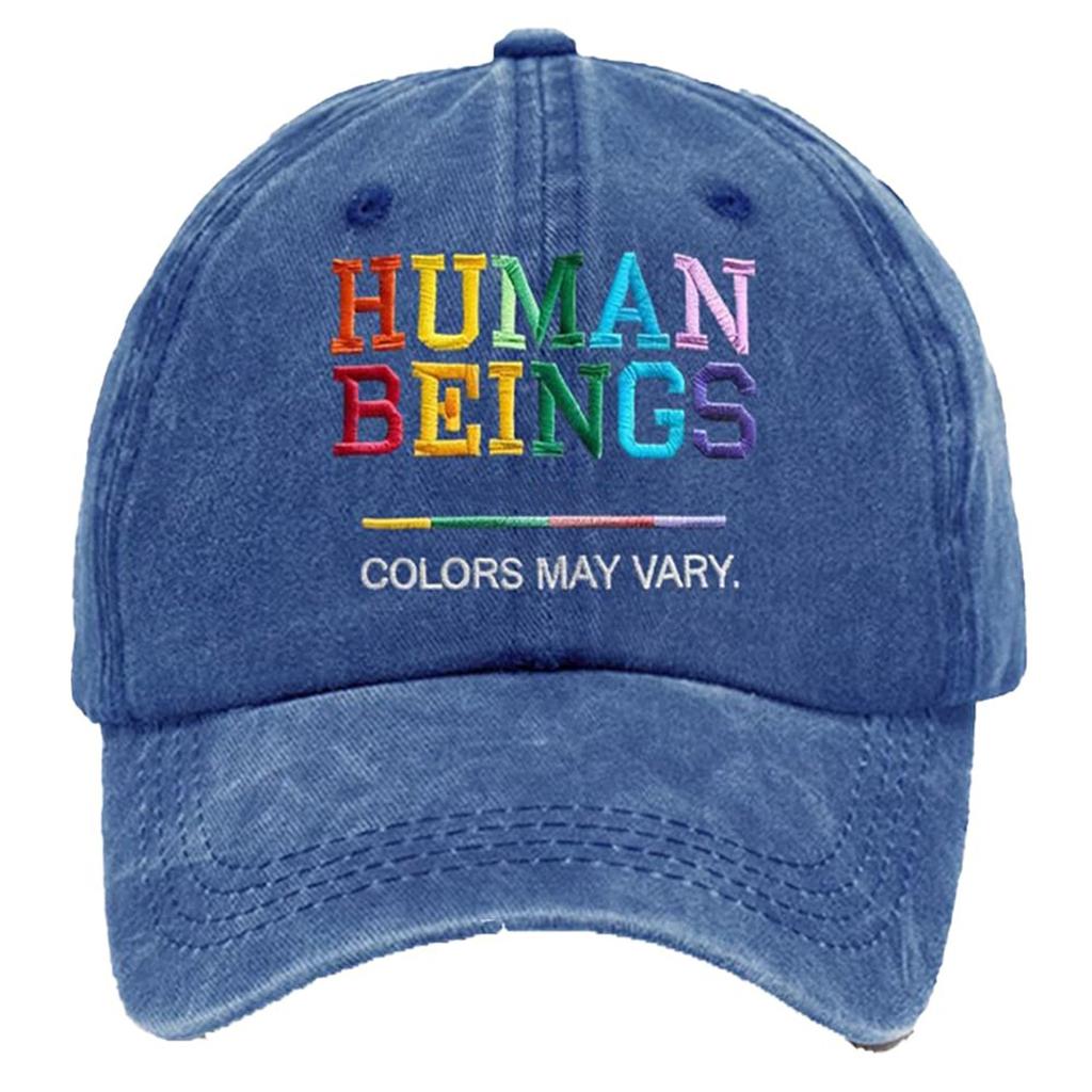 Women Men Adult Washed Printed Baseball Cap Washed Cotton Daddy Hat